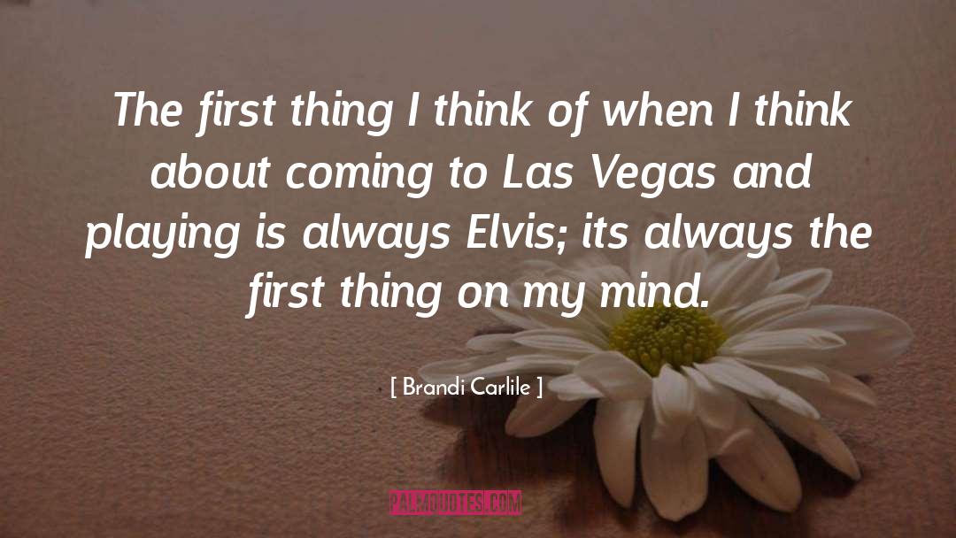 Elvis Cole quotes by Brandi Carlile