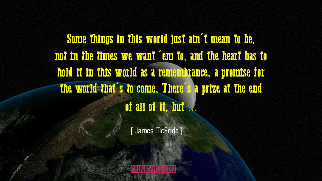 Em Pollution quotes by James McBride