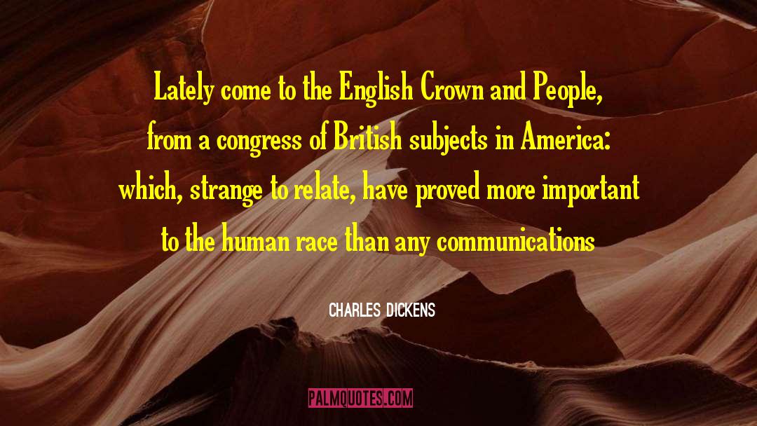 Email Communications quotes by Charles Dickens