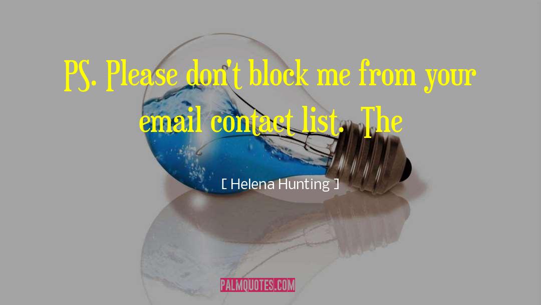 Email Communications quotes by Helena Hunting