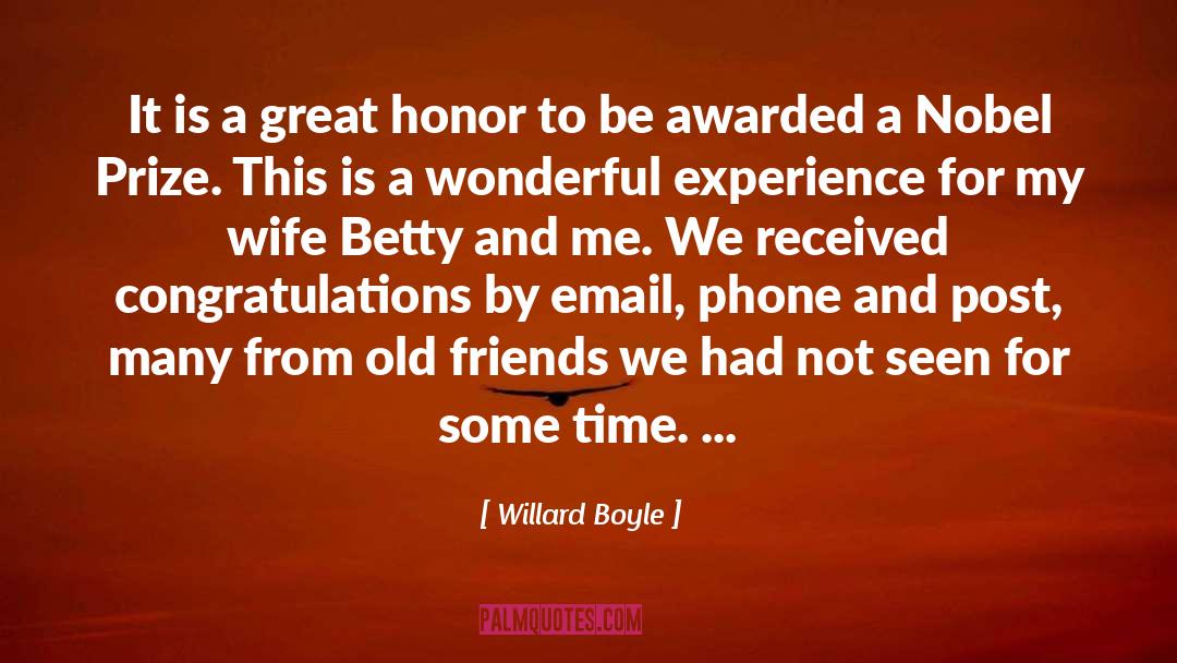 Email Communications quotes by Willard Boyle