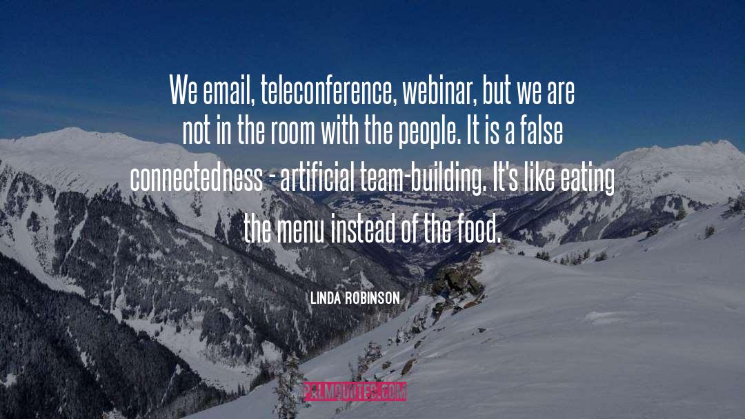 Email Communications quotes by Linda Robinson