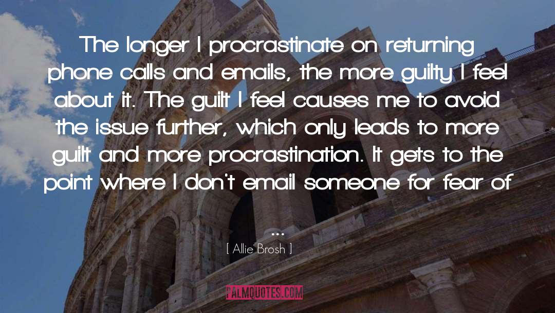 Email quotes by Allie Brosh