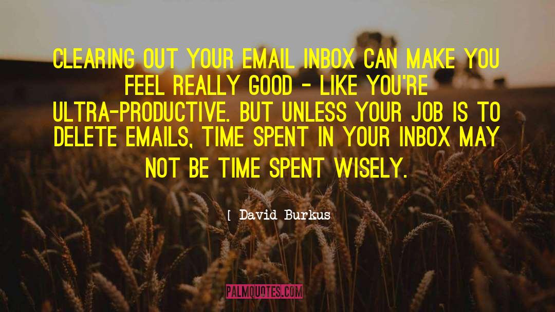Email quotes by David Burkus