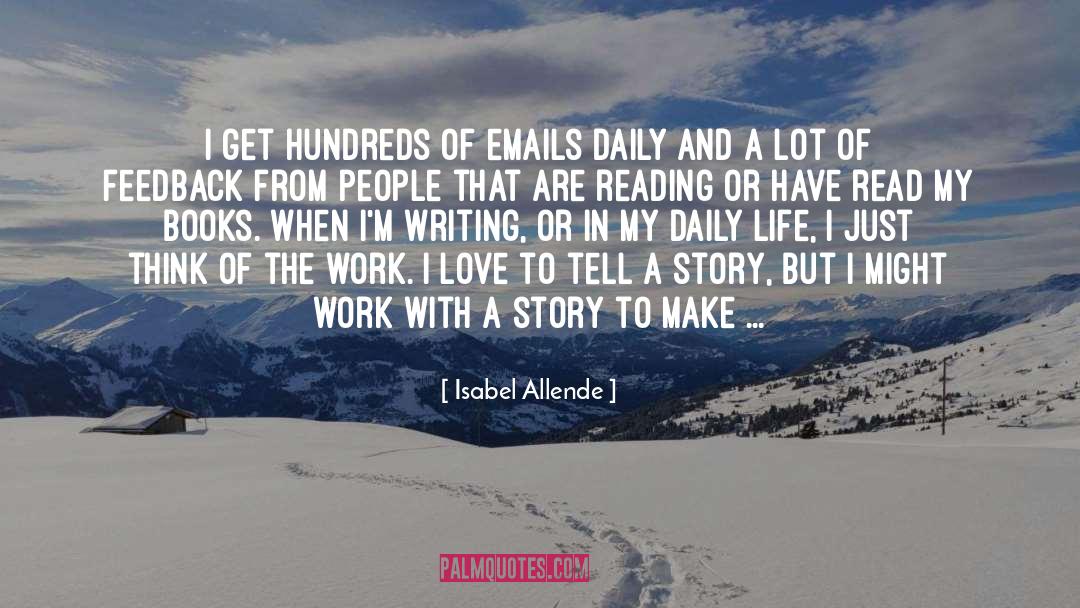 Emails quotes by Isabel Allende