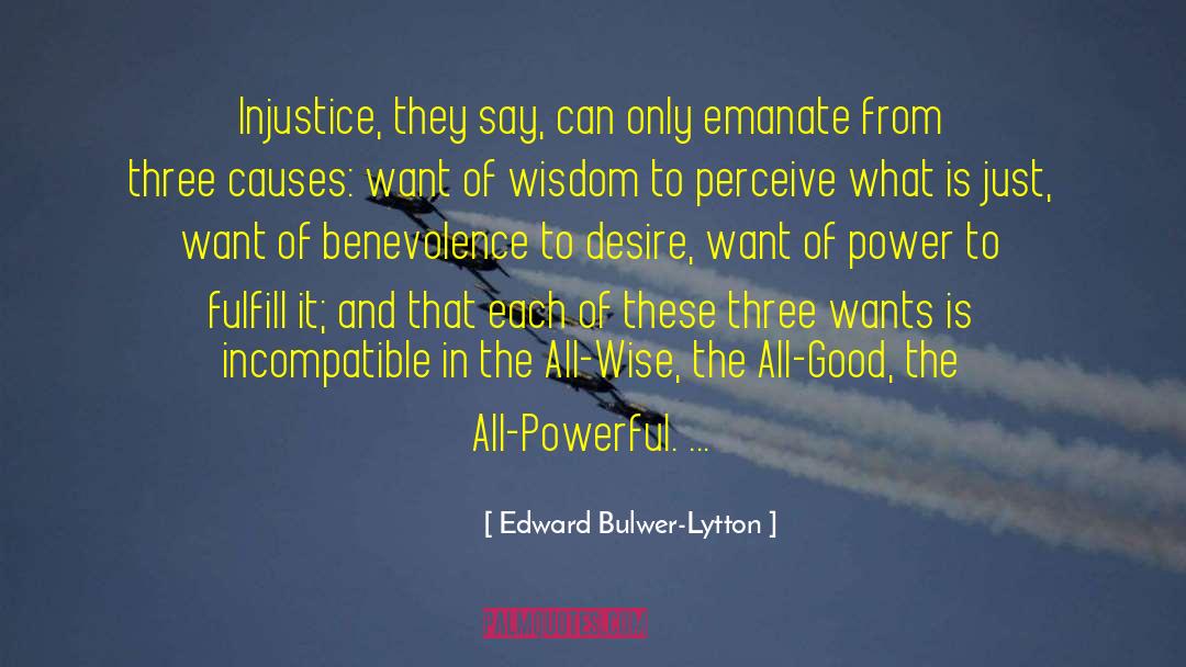 Emanate quotes by Edward Bulwer-Lytton