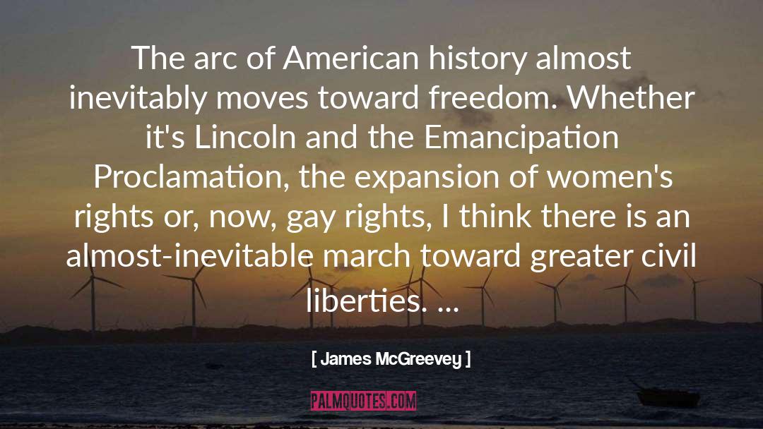 Emancipation Proclamation quotes by James McGreevey