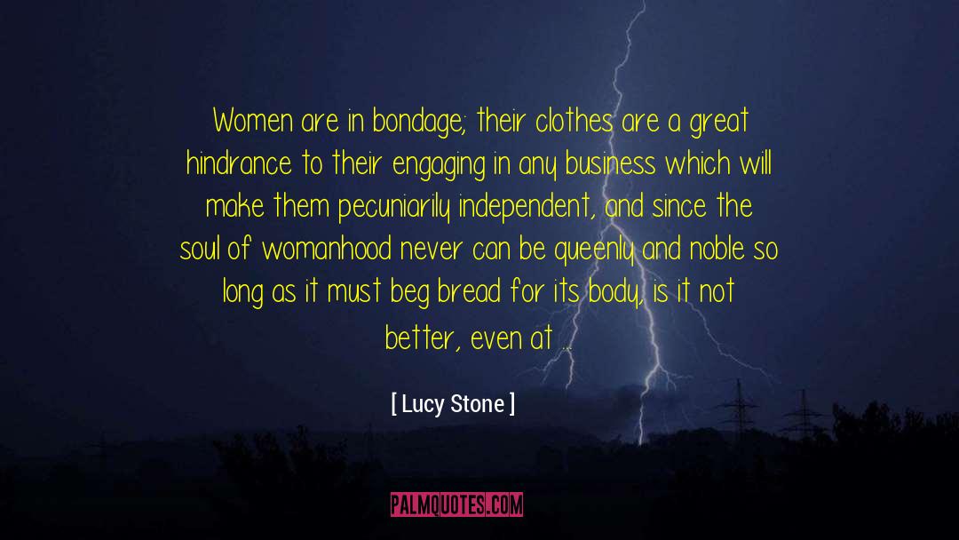 Emancipation quotes by Lucy Stone