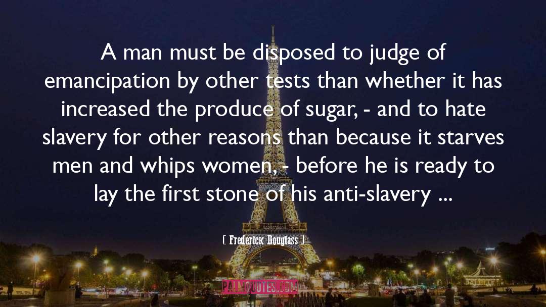 Emancipation quotes by Frederick Douglass