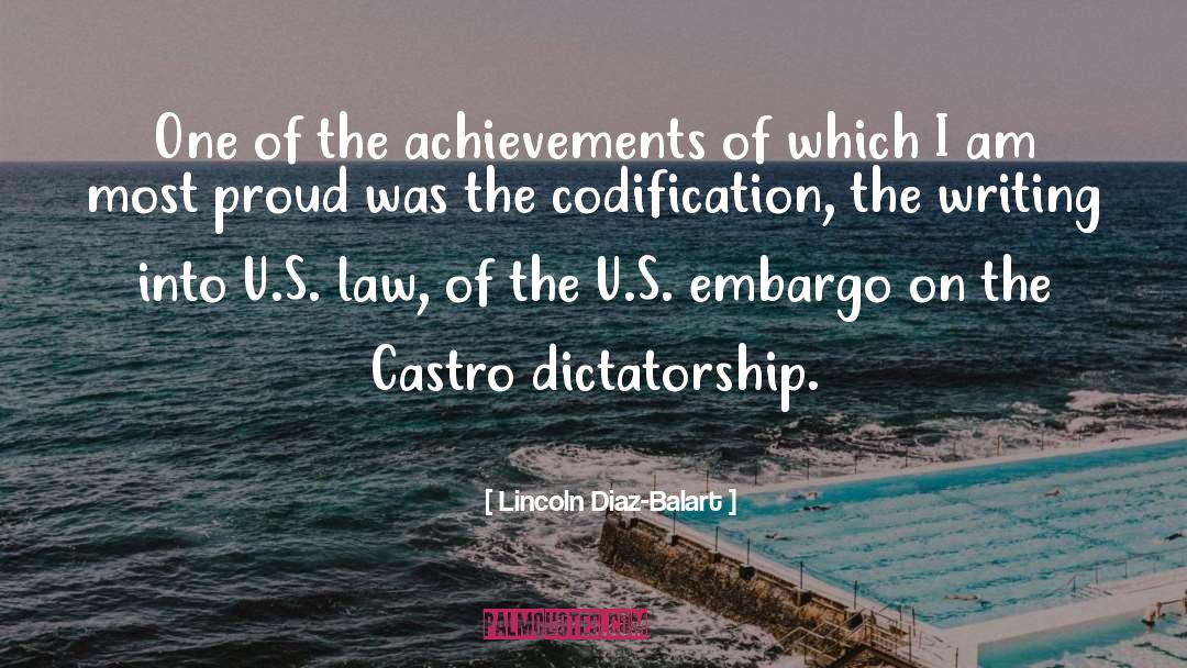 Embargo quotes by Lincoln Diaz-Balart