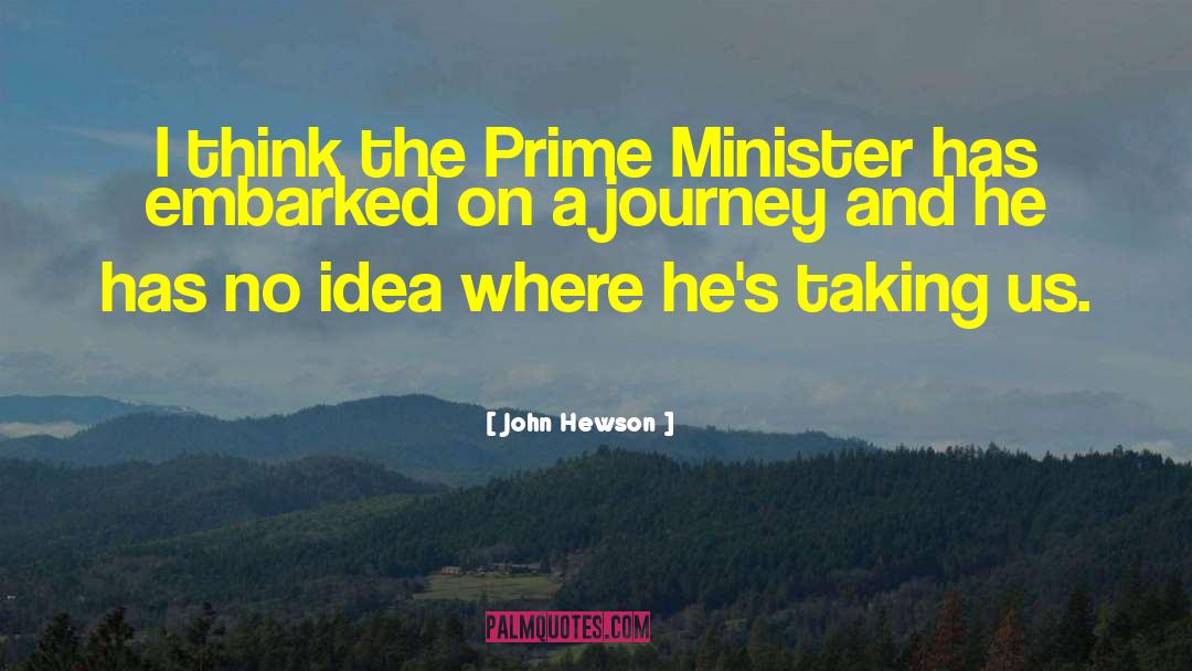 Embarked quotes by John Hewson