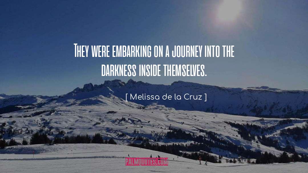 Embarking quotes by Melissa De La Cruz