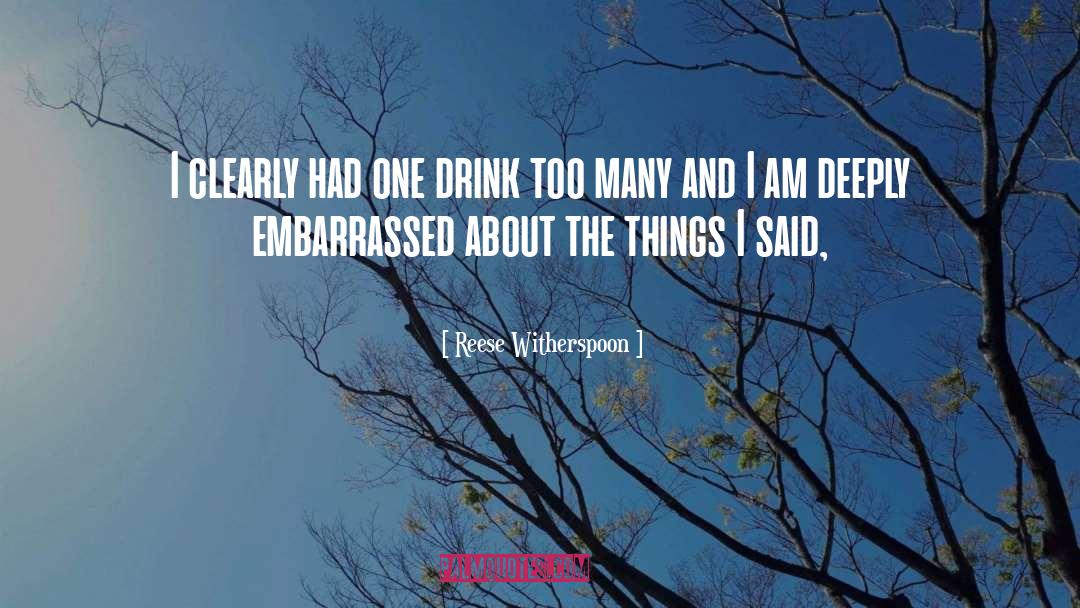 Embarrassed Multitask quotes by Reese Witherspoon