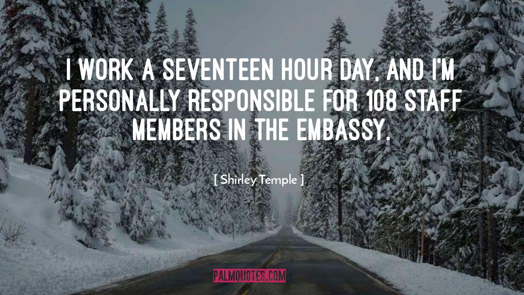 Embassy quotes by Shirley Temple