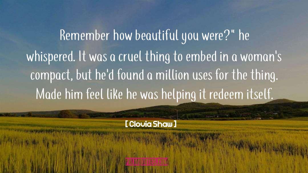 Embed quotes by Clovia Shaw