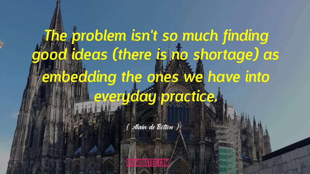 Embedding quotes by Alain De Botton