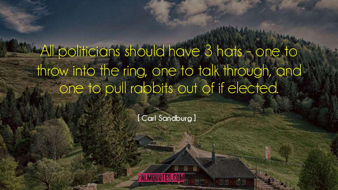 Embellished Hats quotes by Carl Sandburg