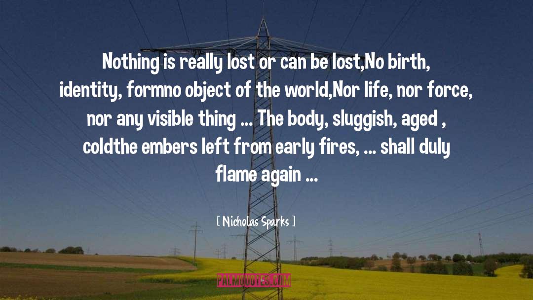 Embers quotes by Nicholas Sparks