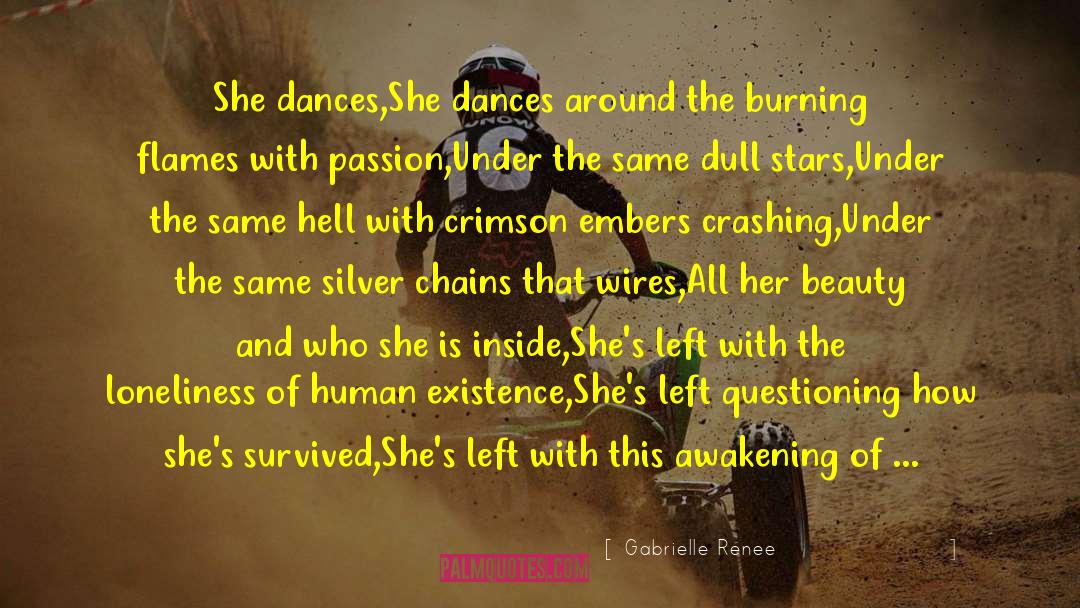 Embers quotes by Gabrielle Renee