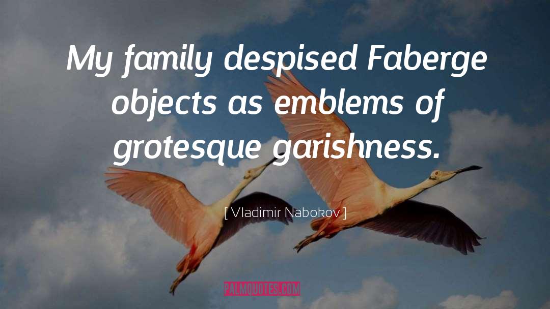Emblems quotes by Vladimir Nabokov