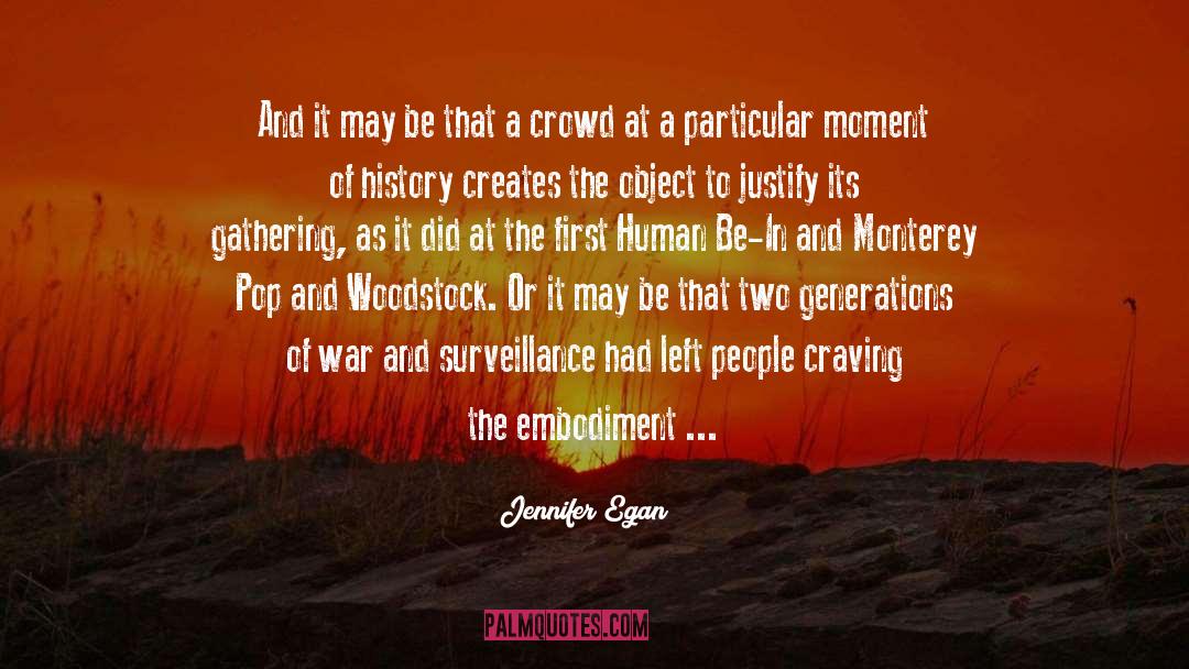 Embodiment quotes by Jennifer Egan