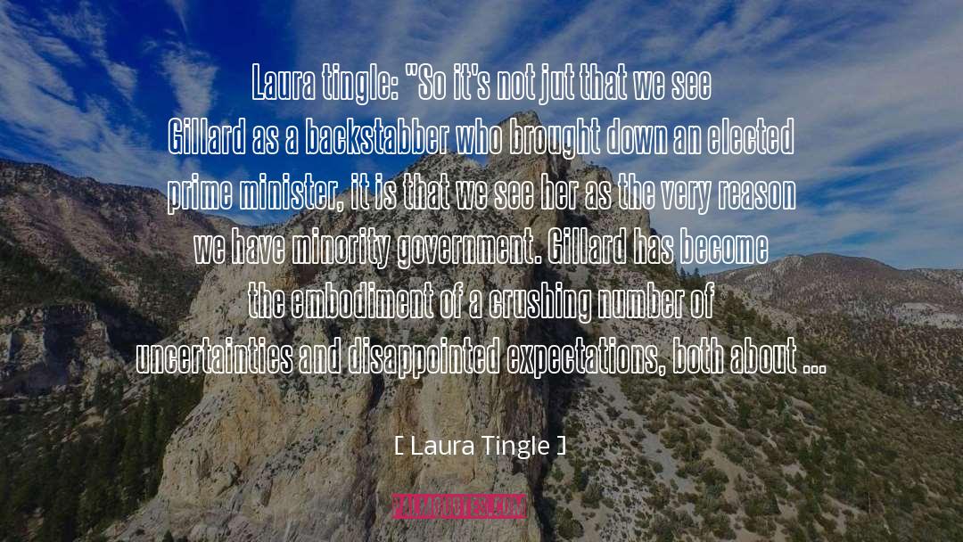 Embodiment quotes by Laura Tingle