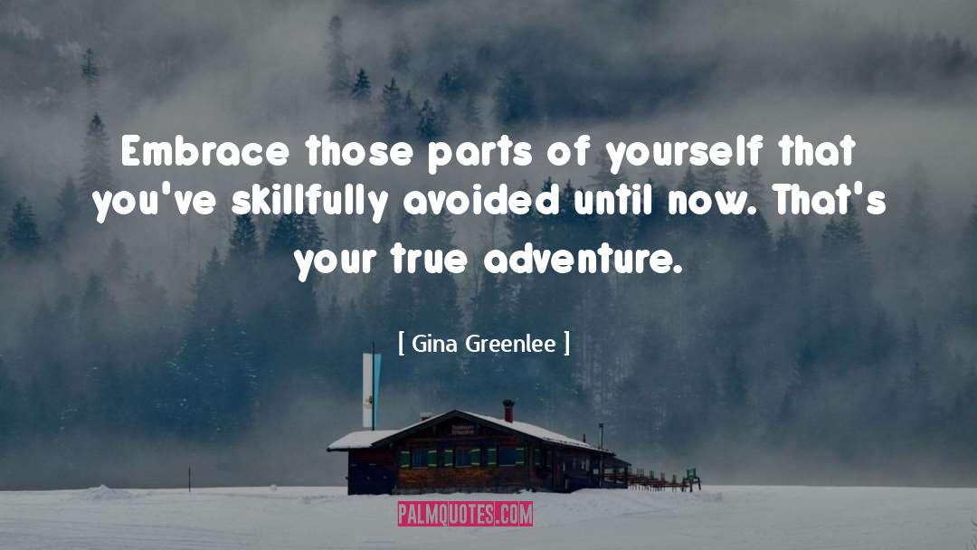 Embrace The Journey quotes by Gina Greenlee
