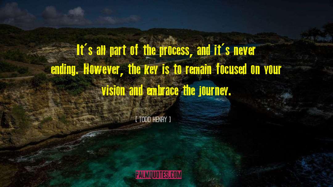Embrace The Journey quotes by Todd Henry