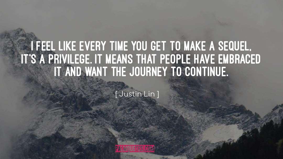 Embraced quotes by Justin Lin
