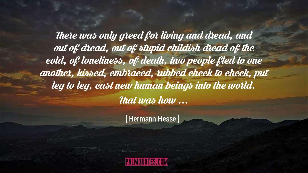 Embraced quotes by Hermann Hesse