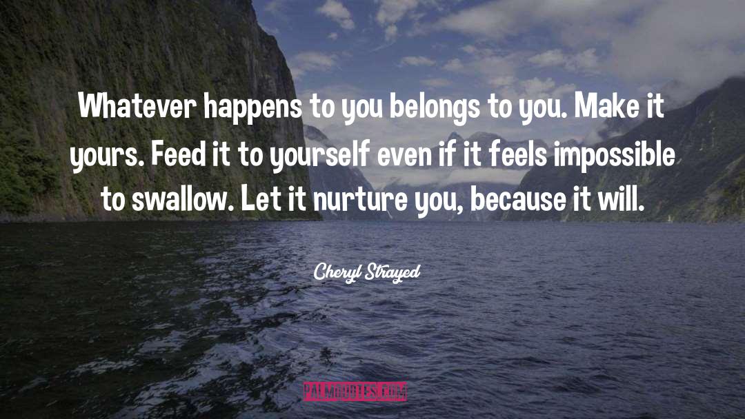 Embracing Singlehood quotes by Cheryl Strayed