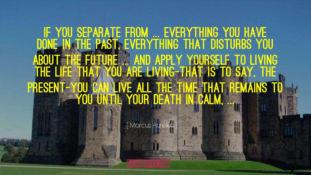 Embracing The Future quotes by Marcus Aurelius