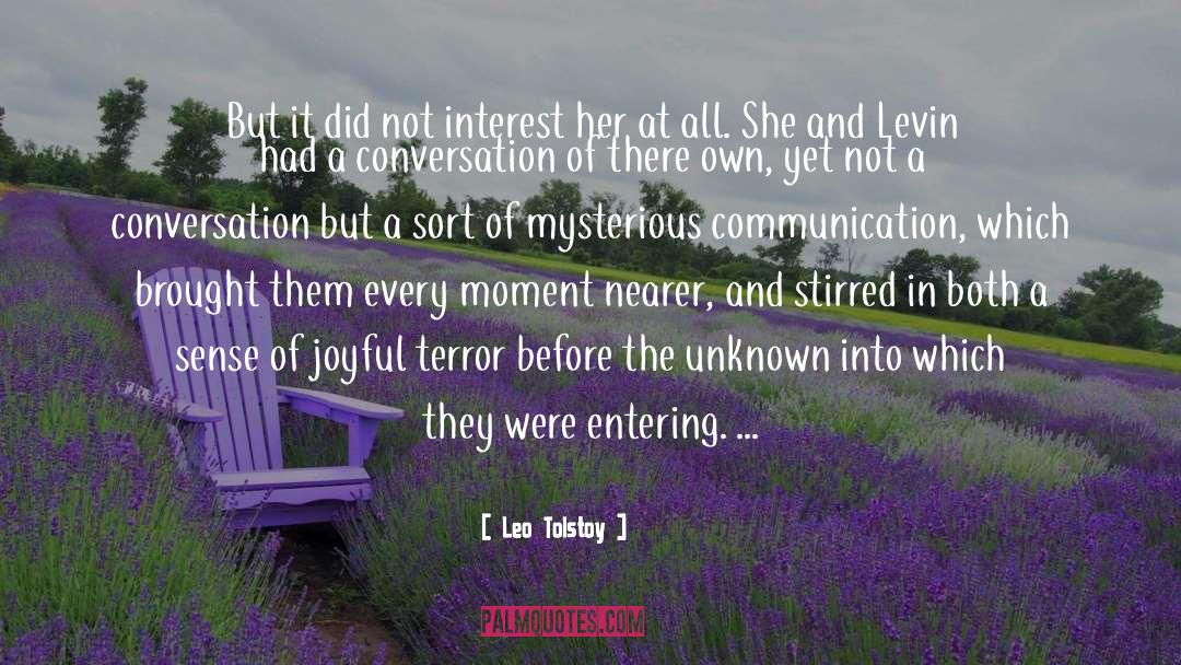 Embracing The Unknown quotes by Leo Tolstoy