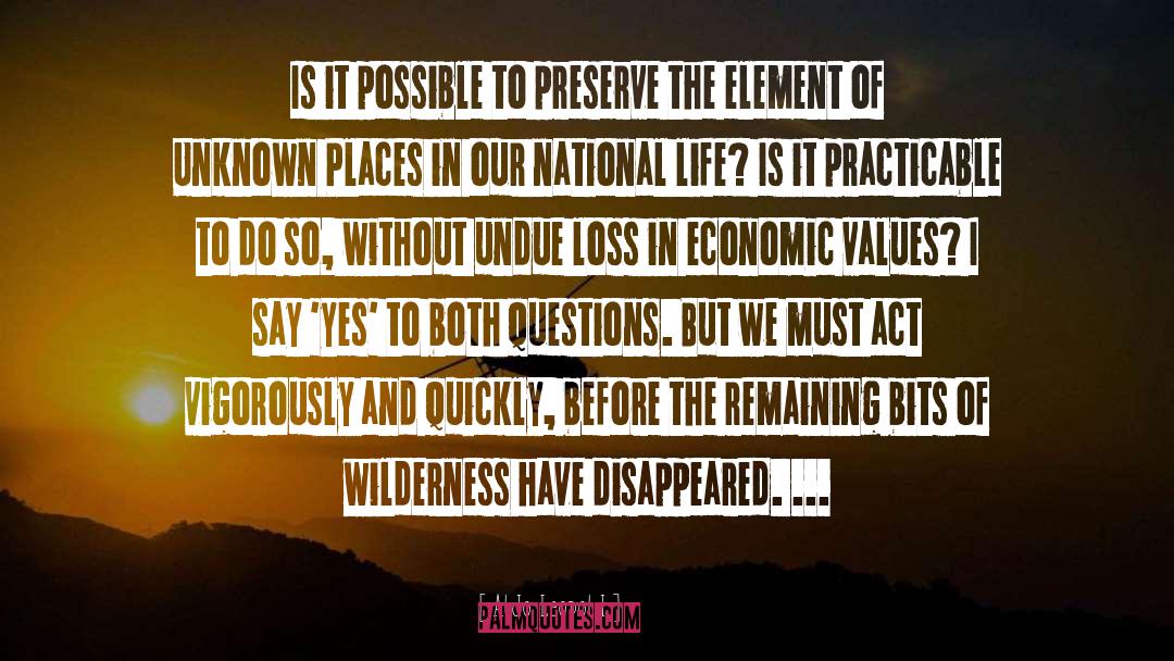 Embracing The Unknown quotes by Aldo Leopold