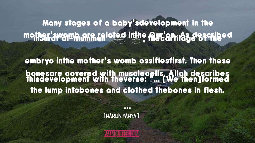 Embryo quotes by Harun Yahya
