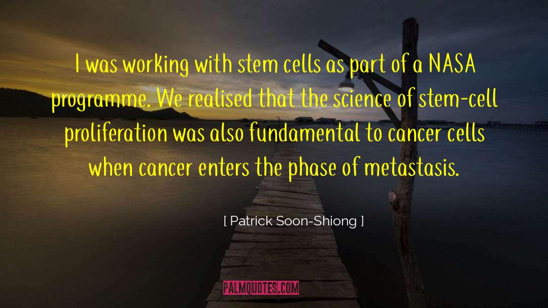 Embryonic Stem Cell Research quotes by Patrick Soon-Shiong