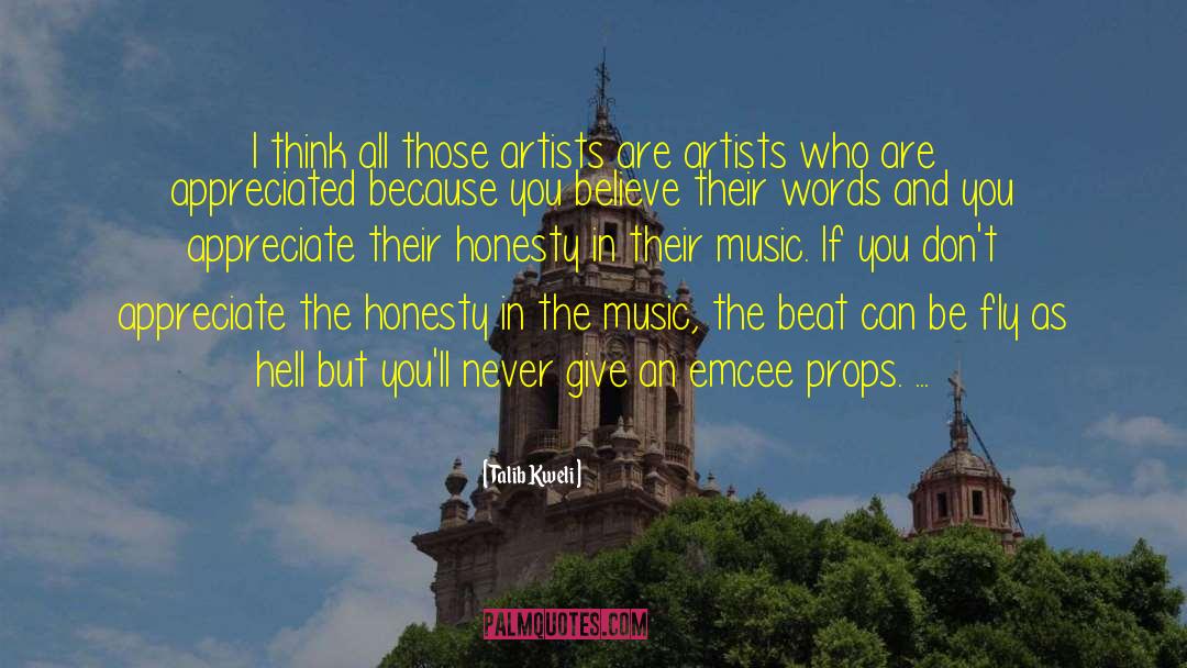 Emcee quotes by Talib Kweli