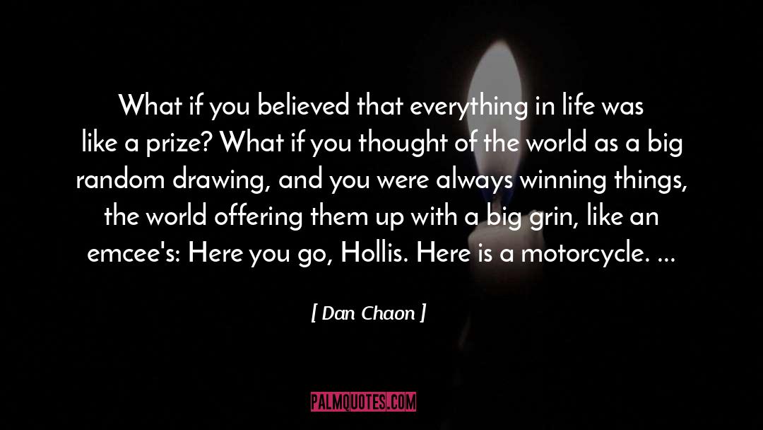 Emcee quotes by Dan Chaon