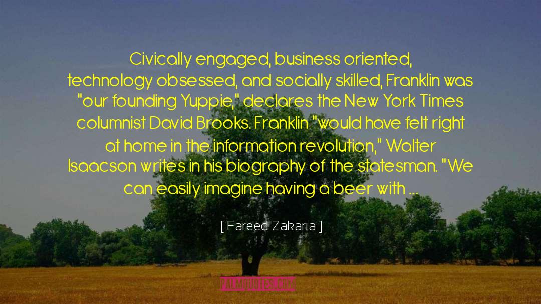 Emeagwali Biography quotes by Fareed Zakaria