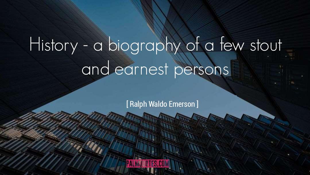 Emeagwali Biography quotes by Ralph Waldo Emerson