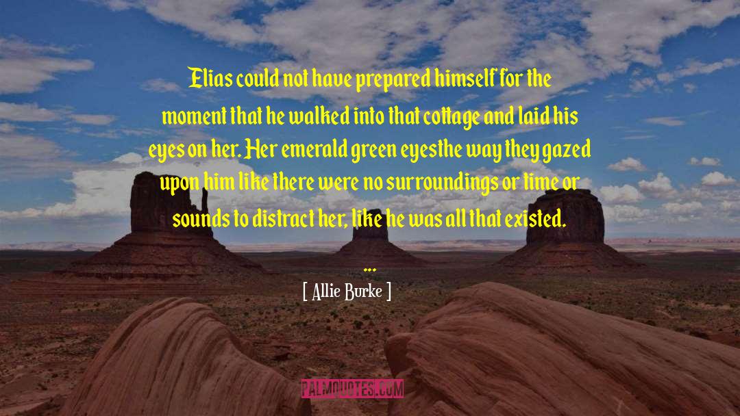 Emerald Green quotes by Allie Burke