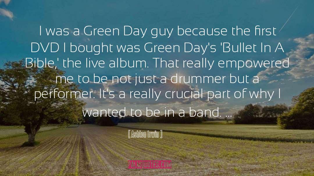 Emerald Green quotes by Ashton Irwin