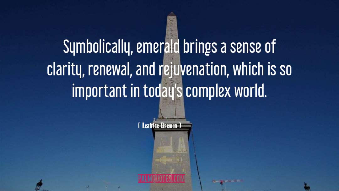 Emeralds quotes by Leatrice Eiseman