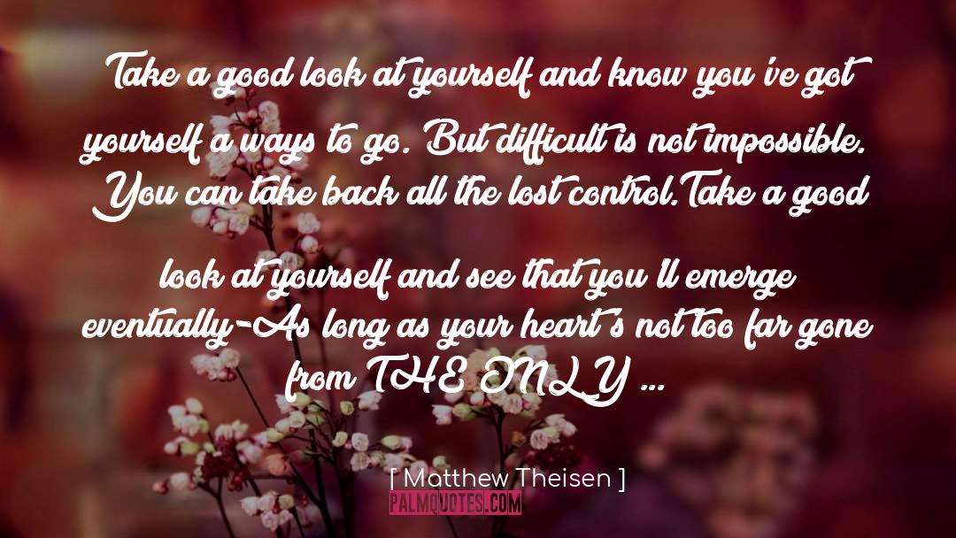 Emerge quotes by Matthew Theisen