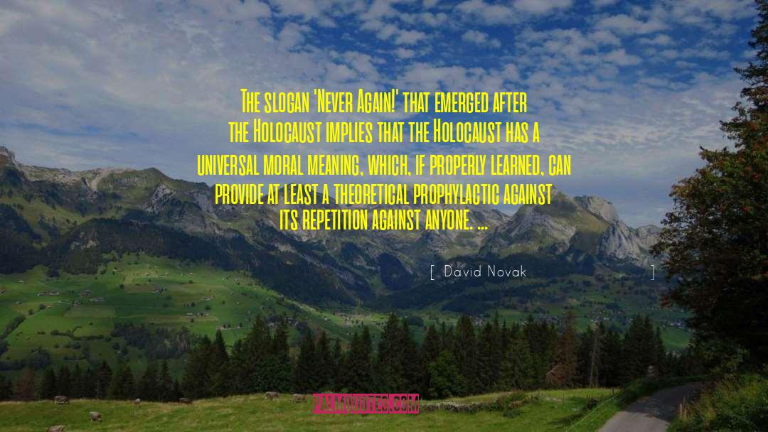 Emerged quotes by David Novak