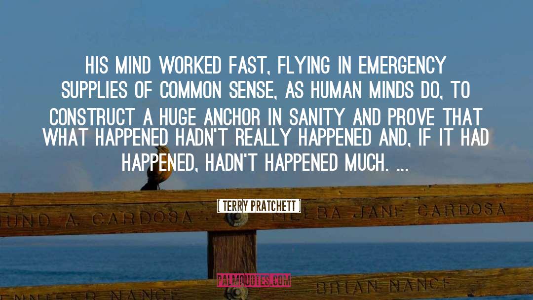 Emergencies quotes by Terry Pratchett
