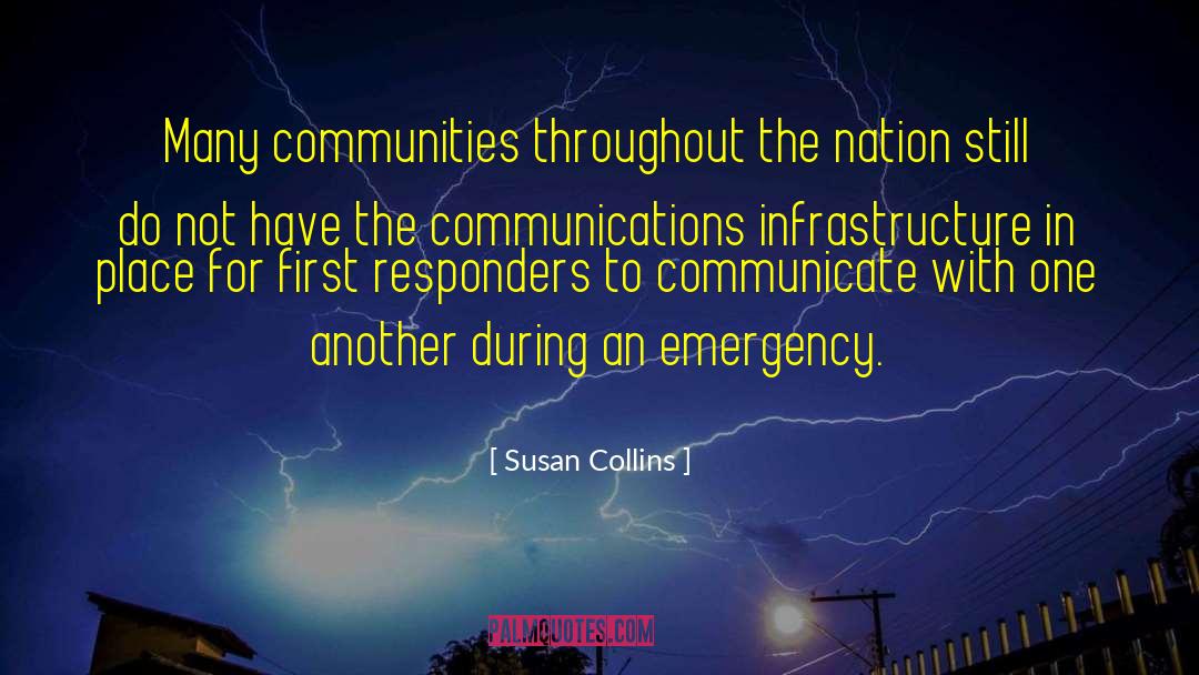 Emergencies quotes by Susan Collins