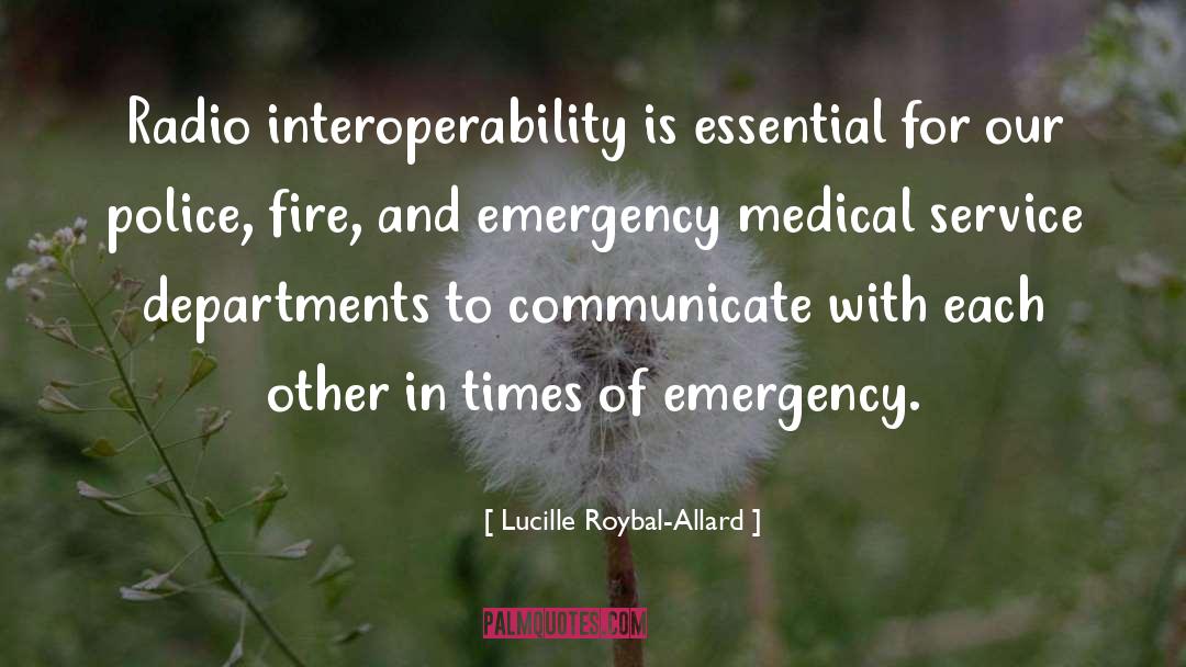 Emergencies quotes by Lucille Roybal-Allard