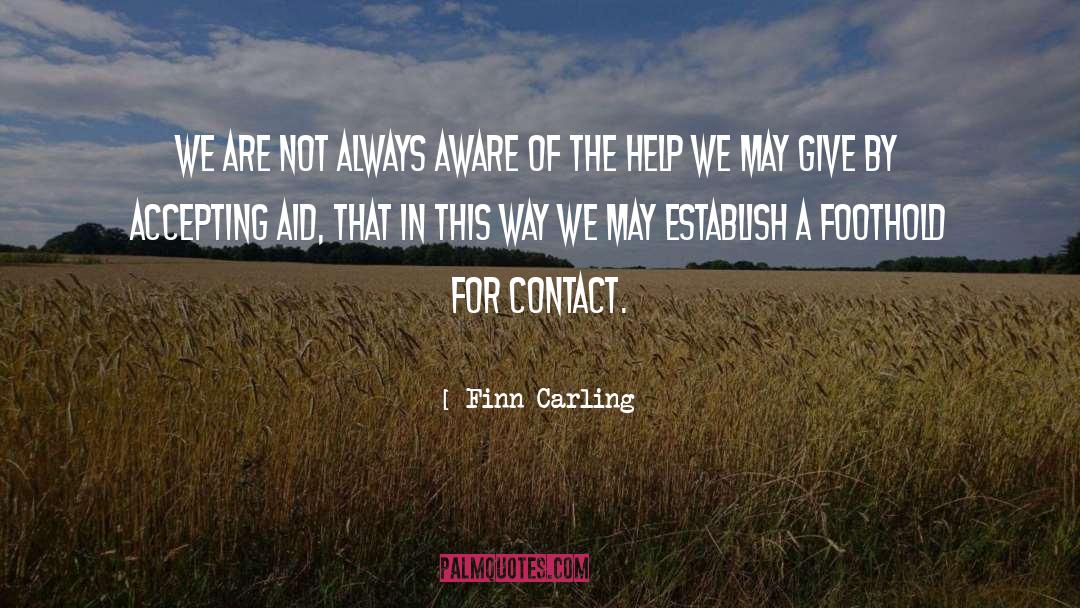 Emergency Contact quotes by Finn Carling