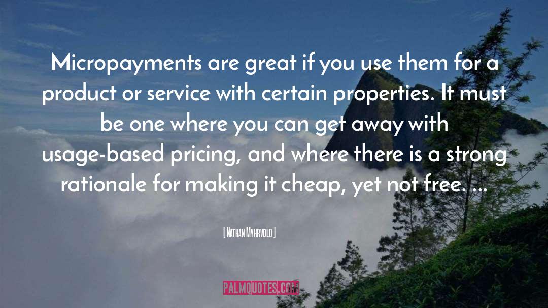 Emergent Properties quotes by Nathan Myhrvold